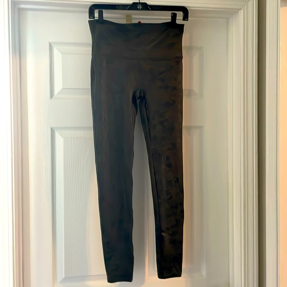 Spanx Faux Leather Cami Leggings